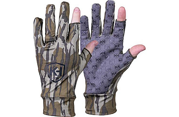 Image of Knight &amp; Hale Run N' Gun Gloves - Mossy Oak, Bottomland, KHT0211