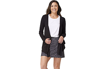 Image of Krimson Klover Breezy Cardigan - Womens, Black, Medium, S24406-001-M