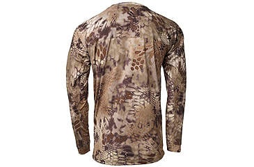Image of Kryptek Valhalla Mens Long Sleeve Crew Shirt, Highlander, 3XL, 18VALLSCH8
