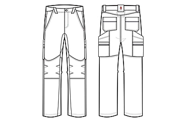 Image of Kryptek Valhalla Pant, Dark Charcoal, 36X32, 15VALBDC3632
