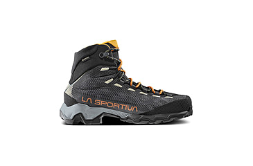 Image of La Sportiva Aequilibrium Hike GTX Shoes - Men's, Carbon/Papaya, 43.5, ZFHS137-G00Y02-43.5