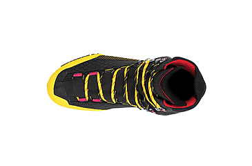 Image of La Sportiva Aequilibrium ST GTX Mountaineering Shoes - Mens, Black/Yellow, 45.5, Medium, 31A-999100-45.5