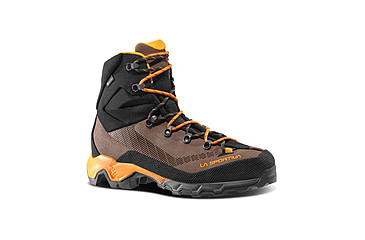 Image of La Sportiva Aequilibrium Trek GTX Shoes - Men's, Chocolate/Papaya, 42.5, ZFHS139-N05Y02-42.5