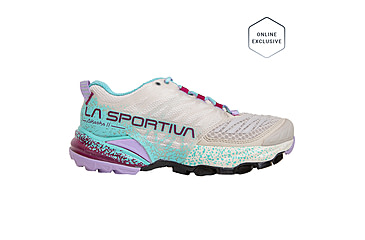 Image of La Sportiva Akasha II Road Running Shoes - Womens, Shadow/Red Plum, 42.5, 56B-918502-42.5