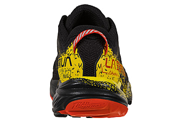 Image of La Sportiva Akasha II Running Shoes - Mens, Black/Yellow, 40.5, 56A-999100-40.5