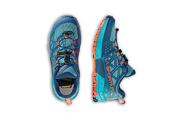 Image of La Sportiva Bushido II Jr Shoes - Kids, Lagoon/Storm Blue, 35, 56L-638639-35