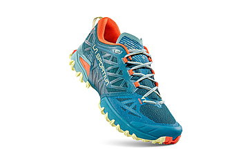 Image of La Sportiva Bushido III Road Running Shoes - Womens, Everglade/Zest, 40.5, 56T-733736-40.5