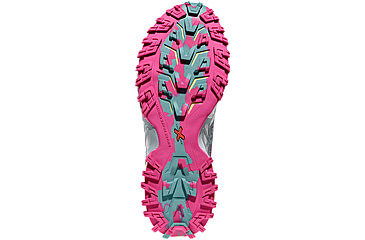 Image of La Sportiva Bushido III Wide GTX Road Running Shoes - Womens, Moon/Springtime W, 42, 56V-913411W-42