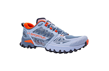 Image of La Sportiva Bushido III Wide GTX Road Running Shoes - Womens, Stone-Blue/Moonlight W, 37, 35A-645644W-37