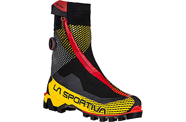 Image of La Sportiva G-Tech Mountaineering Shoes - Men's, Black/Yellow, 47.5, 31F-999100-47.5