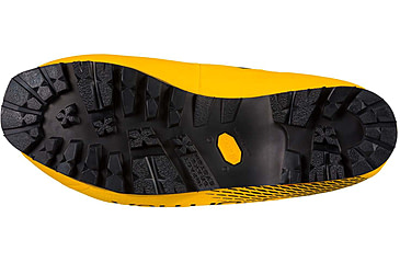 Image of La Sportiva G2 Evo Mountaineering Boots - Men's, 42 Euro, Medium, Black/Yellow, 21U-999100-42