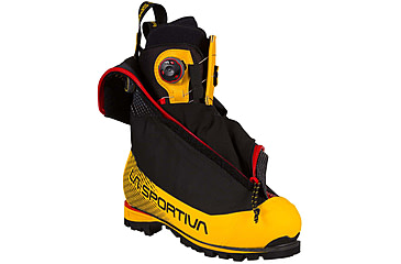 Image of La Sportiva G2 Evo Mountaineering Boots - Men's, 42 Euro, Medium, Black/Yellow, 21U-999100-42