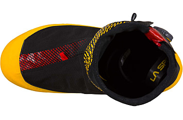 Image of La Sportiva G2 Evo Mountaineering Boots - Men's, 42 Euro, Medium, Black/Yellow, 21U-999100-42