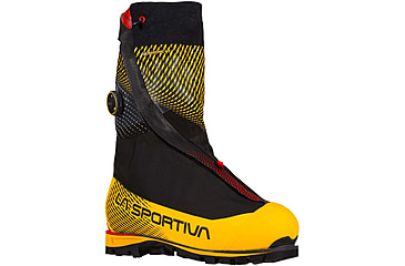 Image of La Sportiva G2 Evo Mountaineering Boots - Men's, 42 Euro, Medium, Black/Yellow, 21U-999100-42
