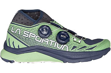 Image of La Sportiva Jackal II Boa Trailrunning Shoes - Women's, Night Sky/Aspen Green, 43, ZFRS099-B46E37-43