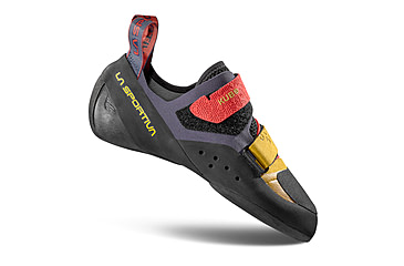 Image of La Sportiva KUBO Climbing Boots - Mens, Savana/Mountain Red, 42, ZFCS024-E32R24-42