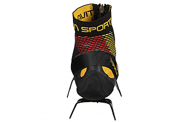 Image of La Sportiva Mega Ice Evo Climbing Shoes - Mens, Black/Yellow, 43, ZFCS031-K00Y00-43