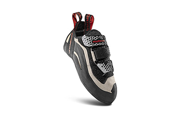 Image of La Sportiva Miura VS Climbing Shoes - Women's, White/Cherry Tomato, 41.5, ZFCS037-W00R22-41.5