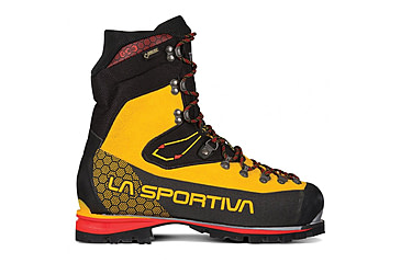 Image of La Sportiva Nepal Cube GTX Mountaineering Shoes - Men's, Yellow, 41.5, 21K-100100-41.5