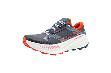 Image of La Sportiva Prodigio Max Road Running Shoes - Mens, Night Sky/Mountain Red, 42 Euro, ZFRS104-B46R24-42