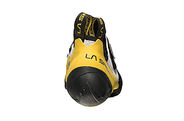 Image of La Sportiva Solution Climbing Shoes - Mens, White/Yellow, 43.5, ZFCS013-W00Y00-43.5
