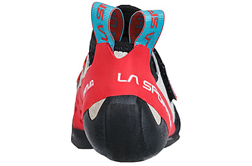 Image of La Sportiva Solution Comp Climbing Shoes - Women's, Hibiscus/Malibu Blue, 33.5, ZFCS019-P02B02-33.5