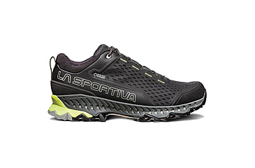 Image of La Sportiva Spire GTX Hiking/Backpacking Boots - Mens, Carbon/Apple Green, 42, 24B-900705-42