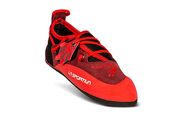 Image of La Sportiva Stickit Climbing Shoe - Kids, Chili/Poppy, 26/27, 802-309311-26/27