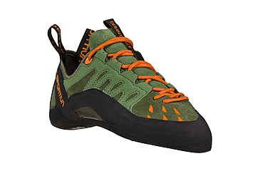Image of La Sportiva Tarantulace Climbing Shoes - Mens, Olive/Tiger, 35, 30L-719206-35