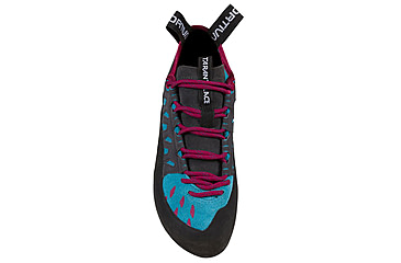 Image of La Sportiva Tarantulace Climbing Shoes - Womens, Topaz/Red Plum, 41.5, 30M-624502-41.5