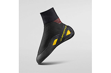 Image of La Sportiva TC Extreme Climbing Shoes - Mens, Black/Yellow, 38, ZFCS040-K00Y00-38