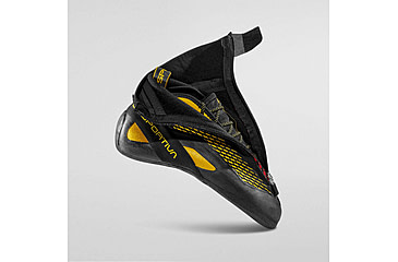 Image of La Sportiva TC Extreme Climbing Shoes - Mens, Black/Yellow, 38, ZFCS040-K00Y00-38