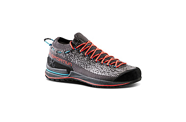 Image of La Sportiva TX2 Evo Approach Shoes - Womens, Carbon/Hibiscus, 40, 27W-900402-40