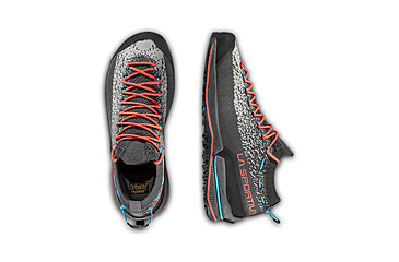 Image of La Sportiva TX2 Evo Approach Shoes - Womens, Carbon/Hibiscus, 40, 27W-900402-40