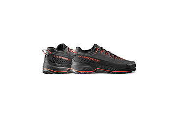 Image of La Sportiva TX4 Evo Hiking Shoes - Mens, Carbon/Cherry Tomato, 42.5, 37B-900322-42.5