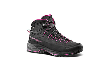 Image of La Sportiva TX4 Evo Mid GTX Shoes - Womens, Carbon/Springtime, 36, ZFAS048-G00P11-36