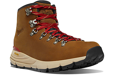 Image of Danner Mountain 600 Leaf 4.5in Grizzly Brown/Rhodo Red GTX - Mens, Brown/Rhodo Red, 9, 62302-D-9