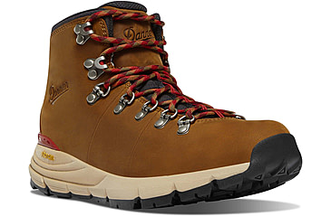 Image of Danner Mountain 600 Leaf 4.5in Grizzly Brown/Rhodo Red GTX - Mens, Brown/Rhodo Red, 9, 62302-D-9