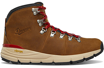 Image of Danner Mountain 600 Leaf 4.5in Grizzly Brown/Rhodo Red GTX - Mens, Brown/Rhodo Red, 9, 62302-D-9