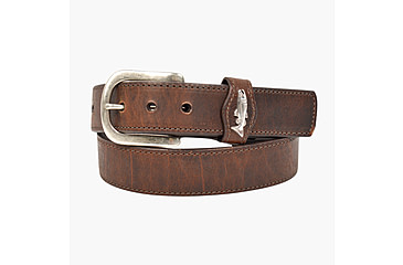 Image of Lejon Big Fish Leather Belt - Mens, Mocha, 32, VB-66232-32