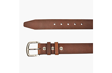 Image of Lejon Brushgun Leather Belt - Mens, Brown, 38, VA-81372-38