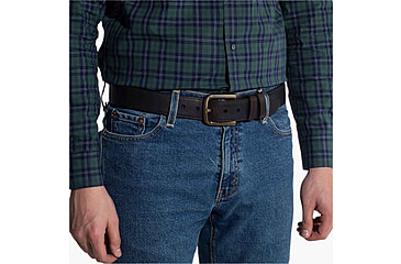 Image of Lejon Calhoun Leather Belt - Mens, Chocolate, 42, VB-7041-42