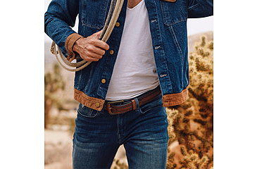 Image of Lejon Chippewa Leather Belt - Mens, Brown, 42, VB-1092-42