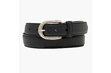 Image of Lejon Corsicana Leather Belt - Womens, Black, Extra Large, VB-20211-XL