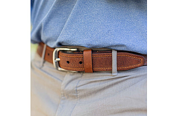 Image of Lejon Gettysburg Leather Belt - Mens, Brown, 44, VB-1993-44