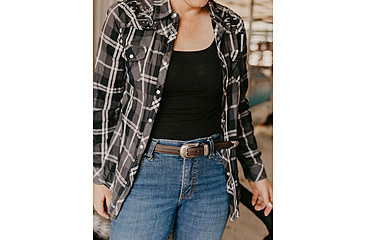 Image of Lejon Magnolia Leather Belt - Womens, Brown, Small, VB-10003-S