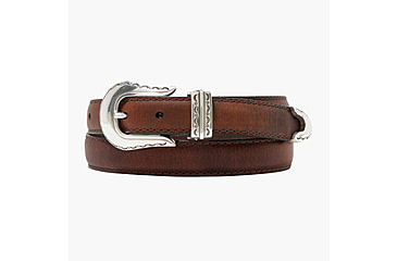 Image of Lejon Magnolia Leather Belt - Womens, Brown, Small, VB-10003-S