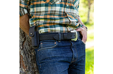 Image of Lejon Outrider EDC Leather Belt, Black, 38, VB-66431-38