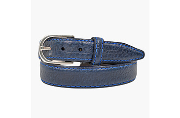 Image of Lejon Pinnacle Leather Belt - Mens, Navy, 34, VB-115-34