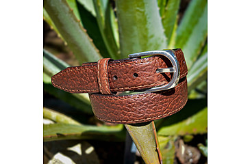 Image of Lejon Pinnacle Leather Belt - Mens, Peanut, 40, VB-114-40